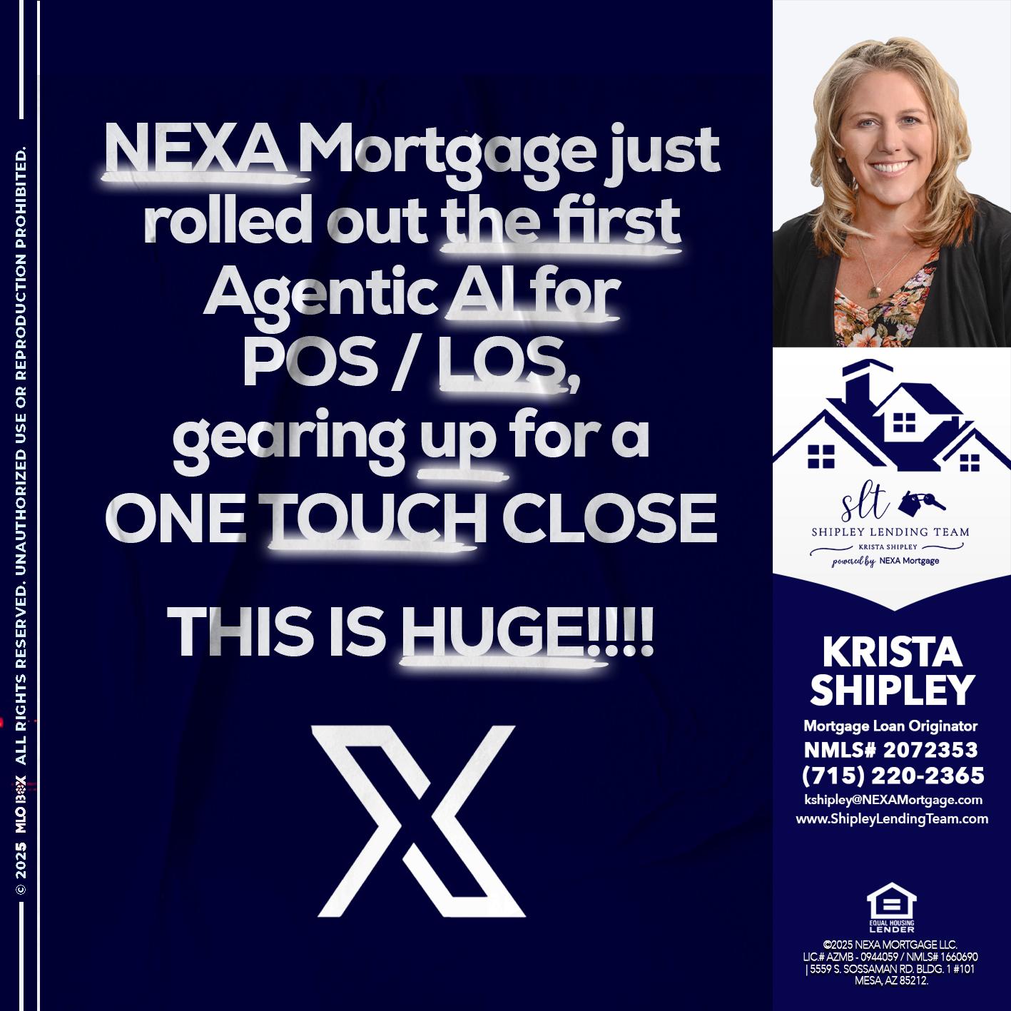 NEXA MORTGAGE - Krista Shipley -Mortgage Loan Originator