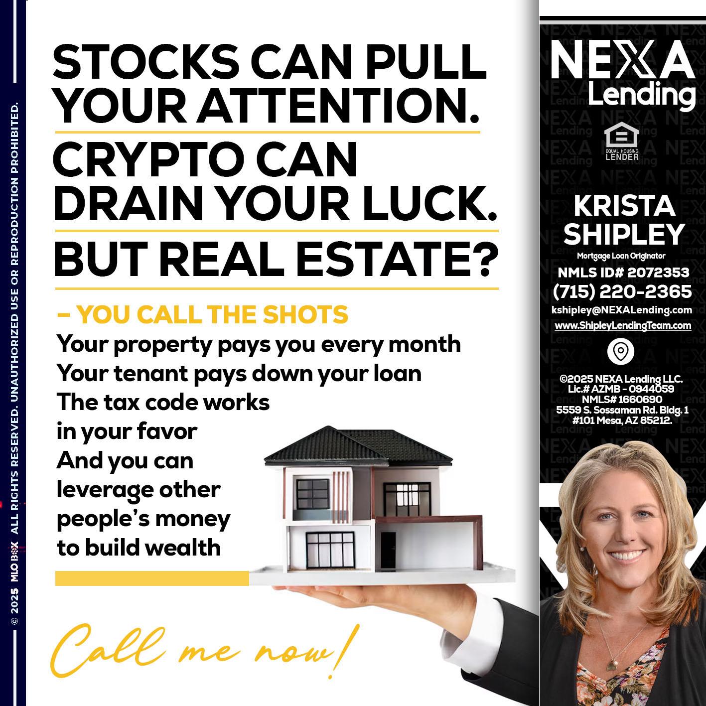 STOCK CAN - Krista Shipley -Mortgage Loan Originator