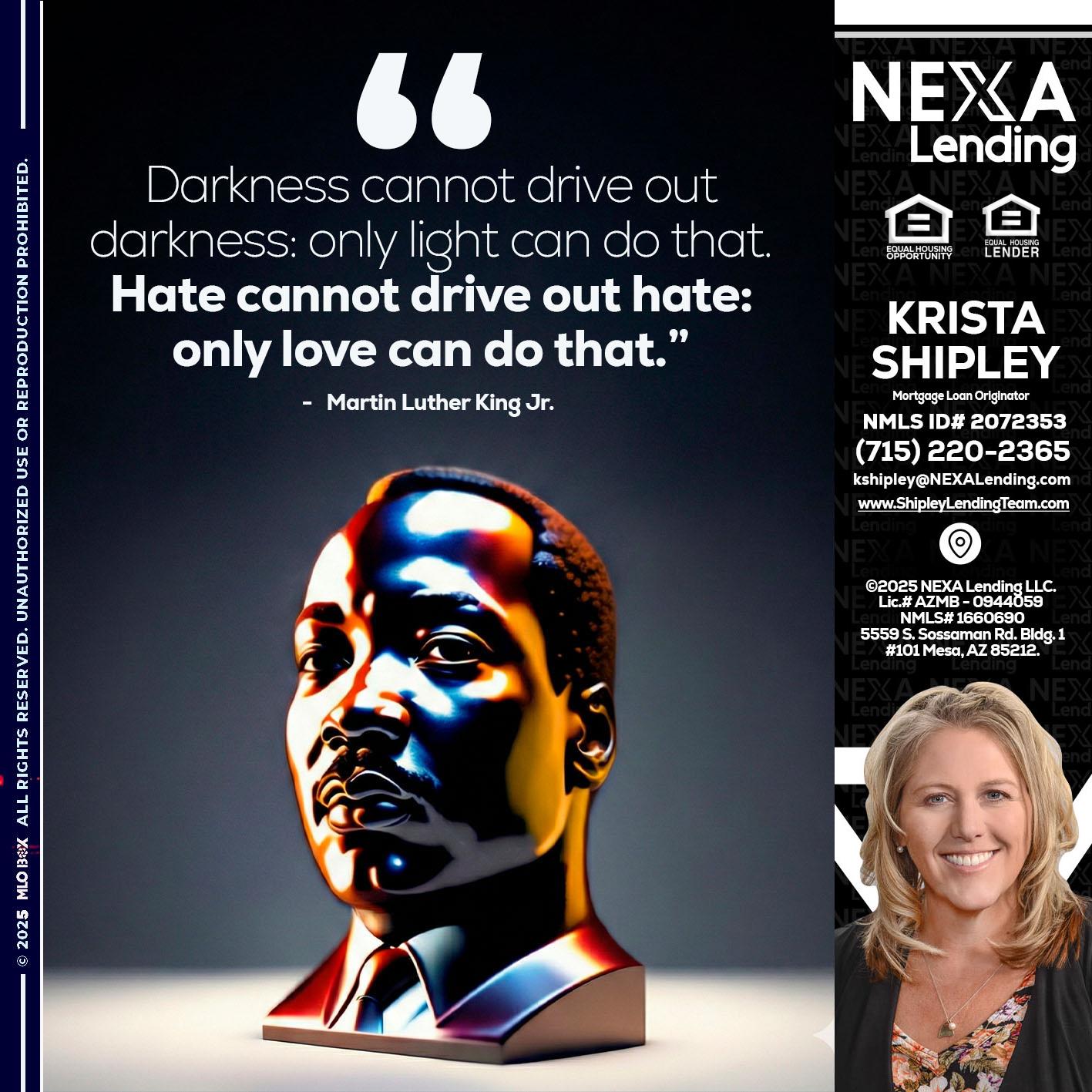 MLK 2026 - Krista Shipley -Mortgage Loan Originator
