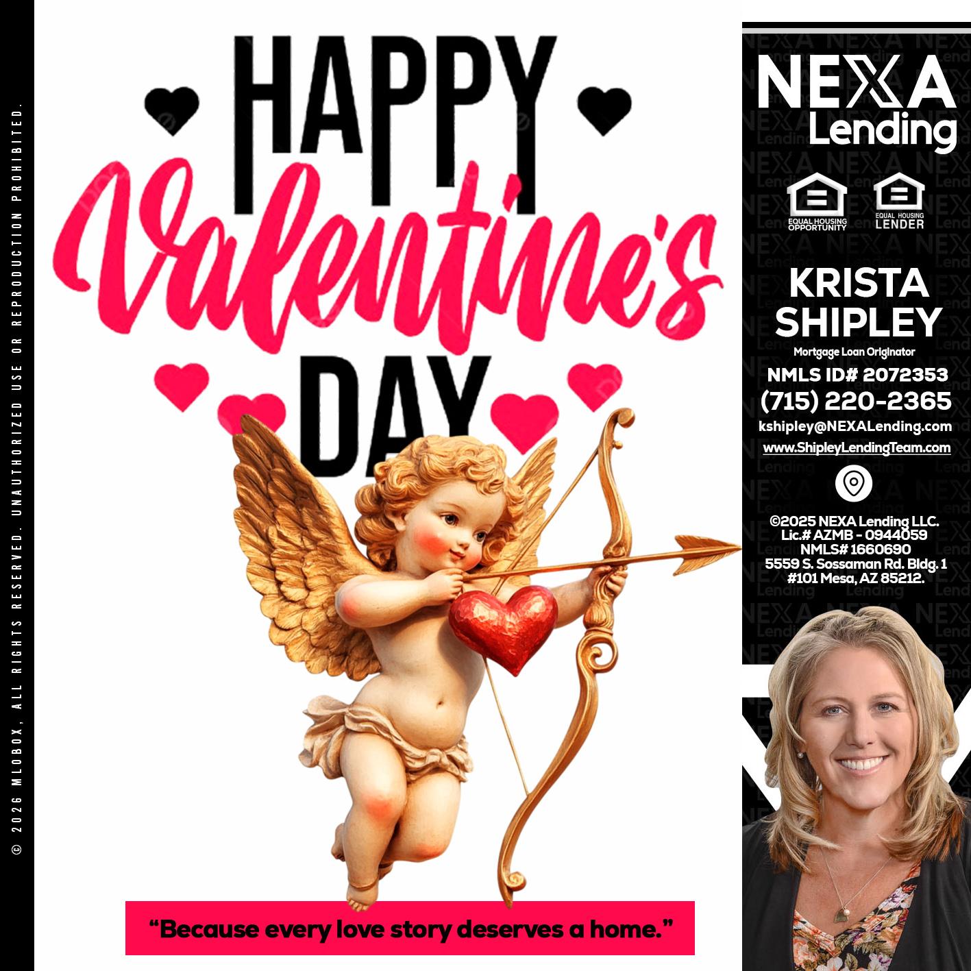 happy valentines day - Krista Shipley -Mortgage Loan Originator