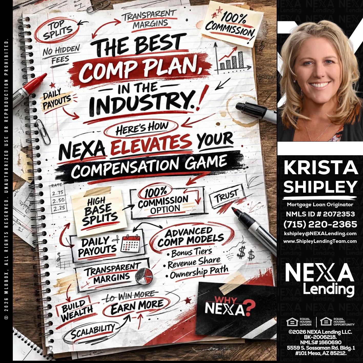 THE BEST COMP - Krista Shipley -Mortgage Loan Originator