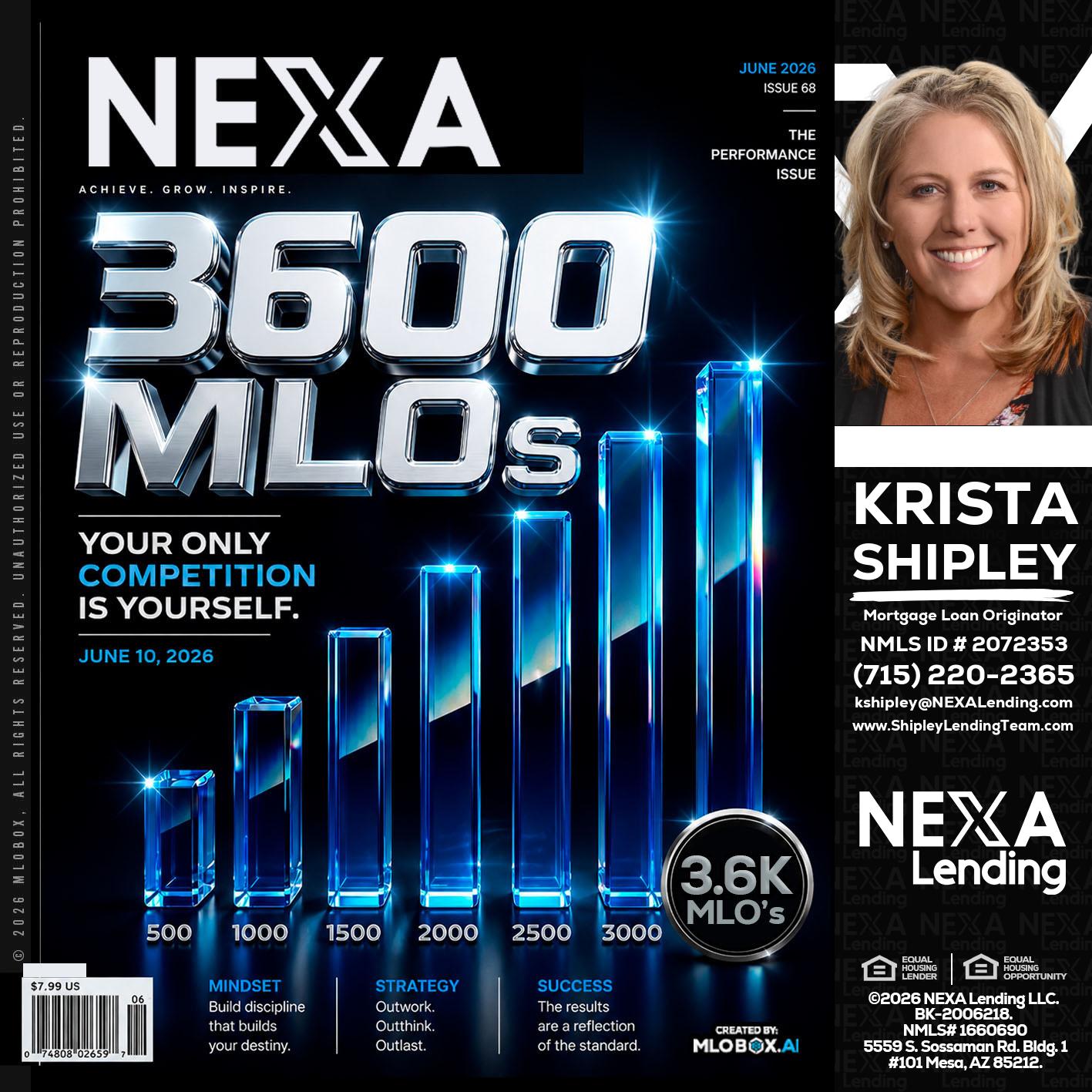 3600 MLOs - Krista Shipley -Mortgage Loan Originator