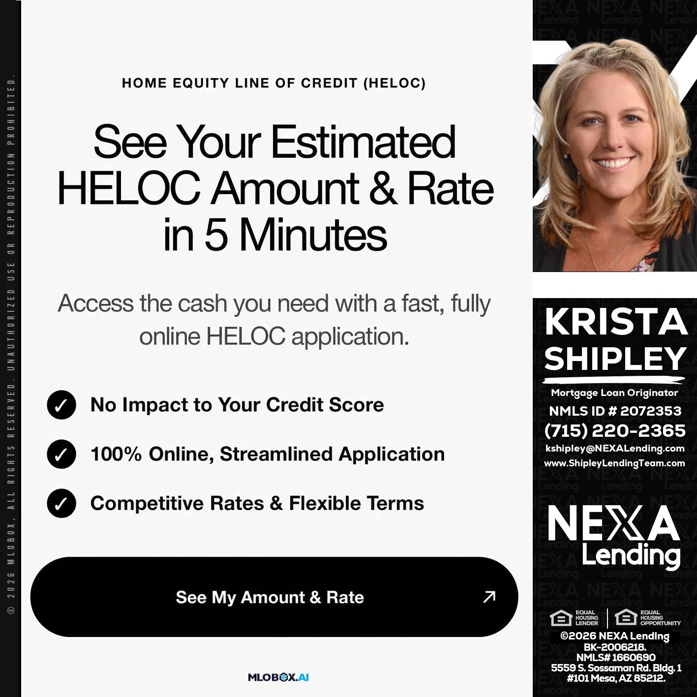 HELOC - Krista Shipley -Mortgage Loan Originator